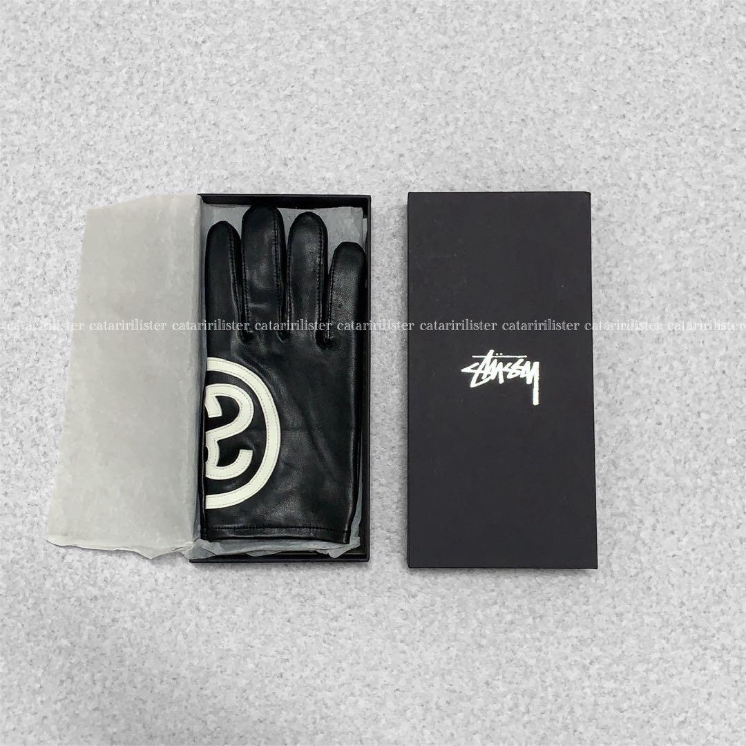 KEIJU着用 Stussy SS LINK LEATHER GLOVES 新品