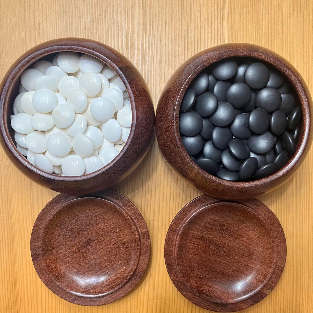 碁石セット 碁笥付き