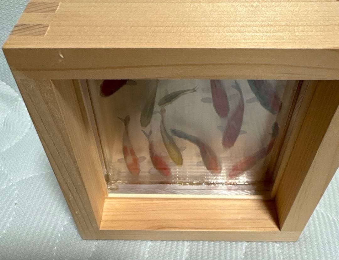 《限定SALE‼︎》錦鯉 デザイン 木製 アクリルアート