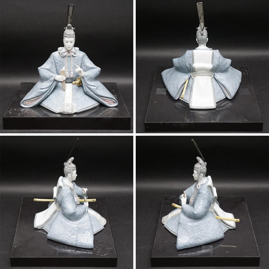 LLADRO リアドロ ひな人形 お雛様 雛人形 共箱 無傷 古美術品