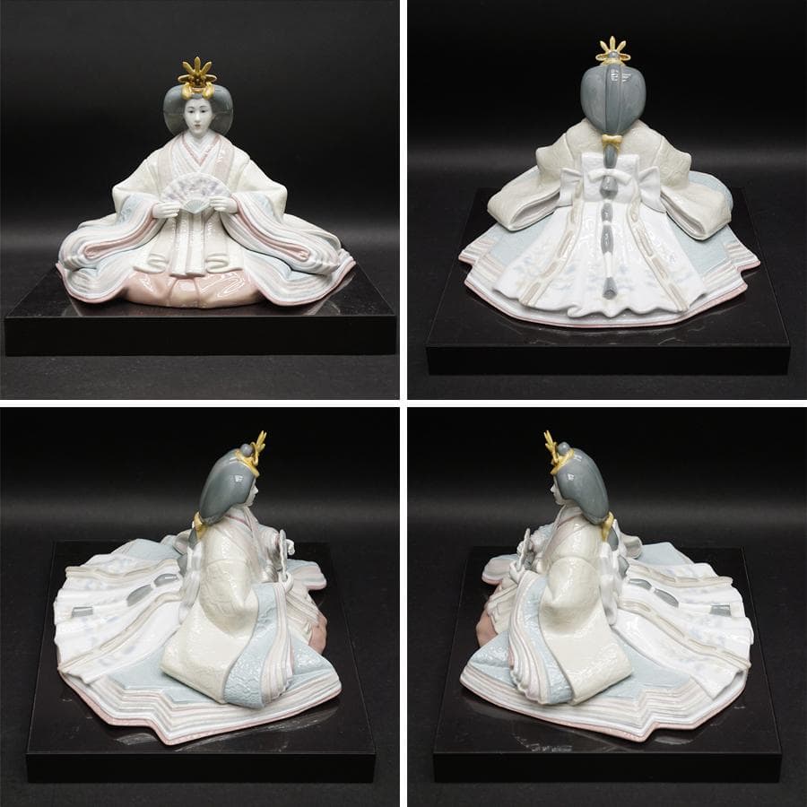 LLADRO リアドロ ひな人形 お雛様 雛人形 共箱 無傷 古美術品