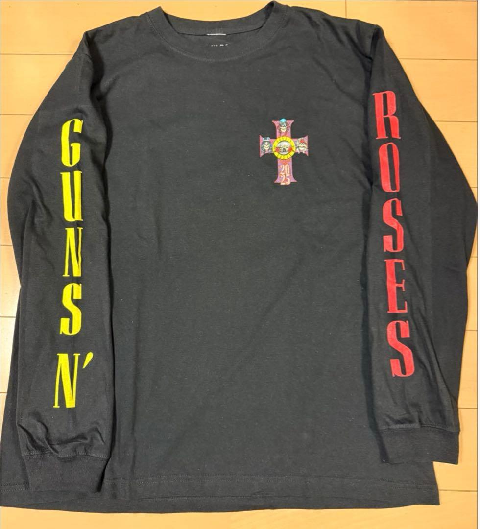 Guns N´ Roses 2025 Tシャツ ガンズアンドローゼズ ロングT-公式