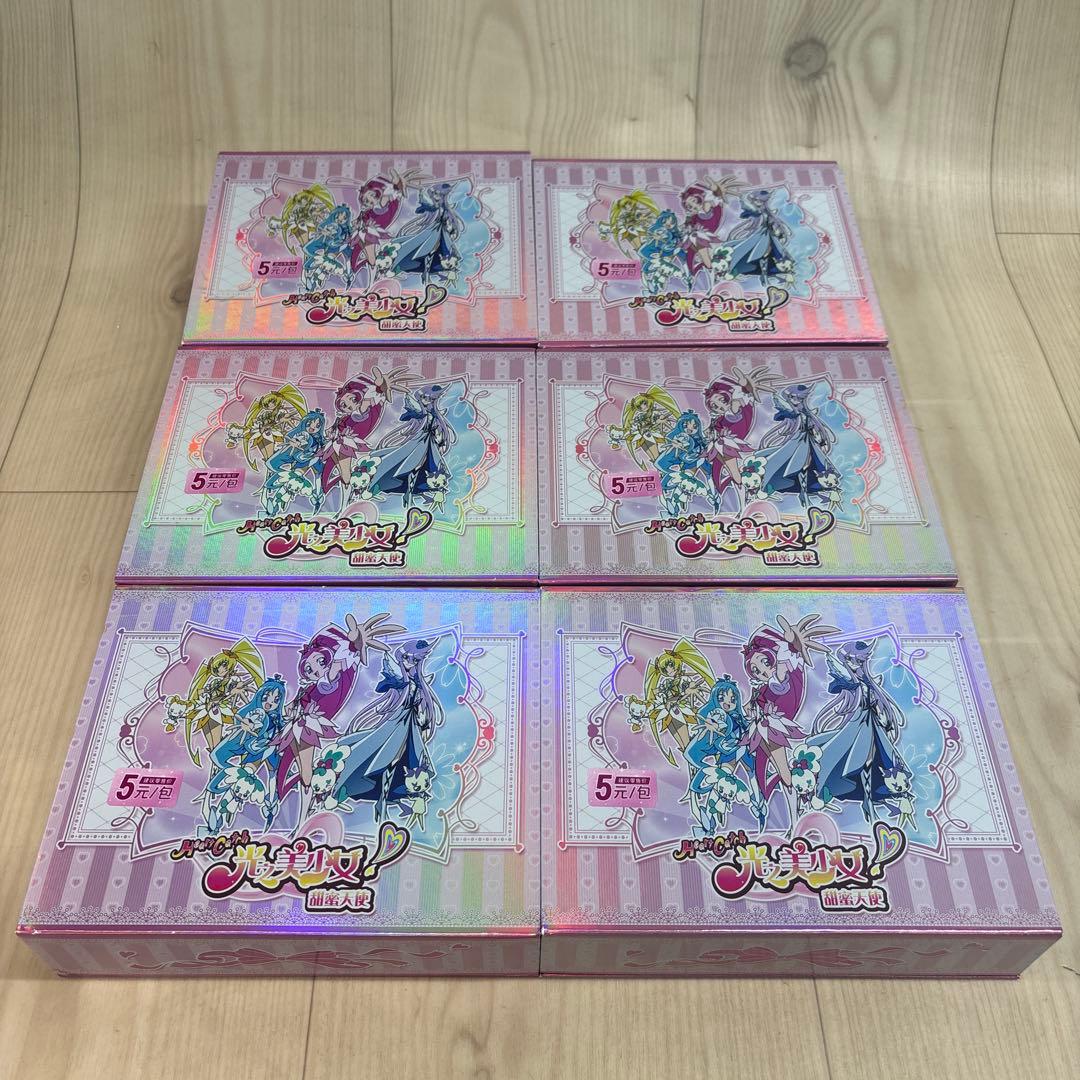 D501 【未開封】ハートキャッチ プリキュア 中国トレカ 箱付 6箱まとめ D501 【未開封】ハートキャッチ プリキュア 中国トレカ 箱付 6箱まとめ