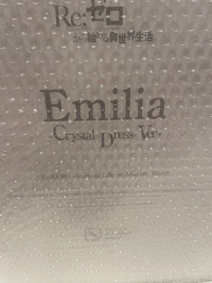 【エミリア】-Crystal Dress Ver- 渋谷スクランブルフィギュア
