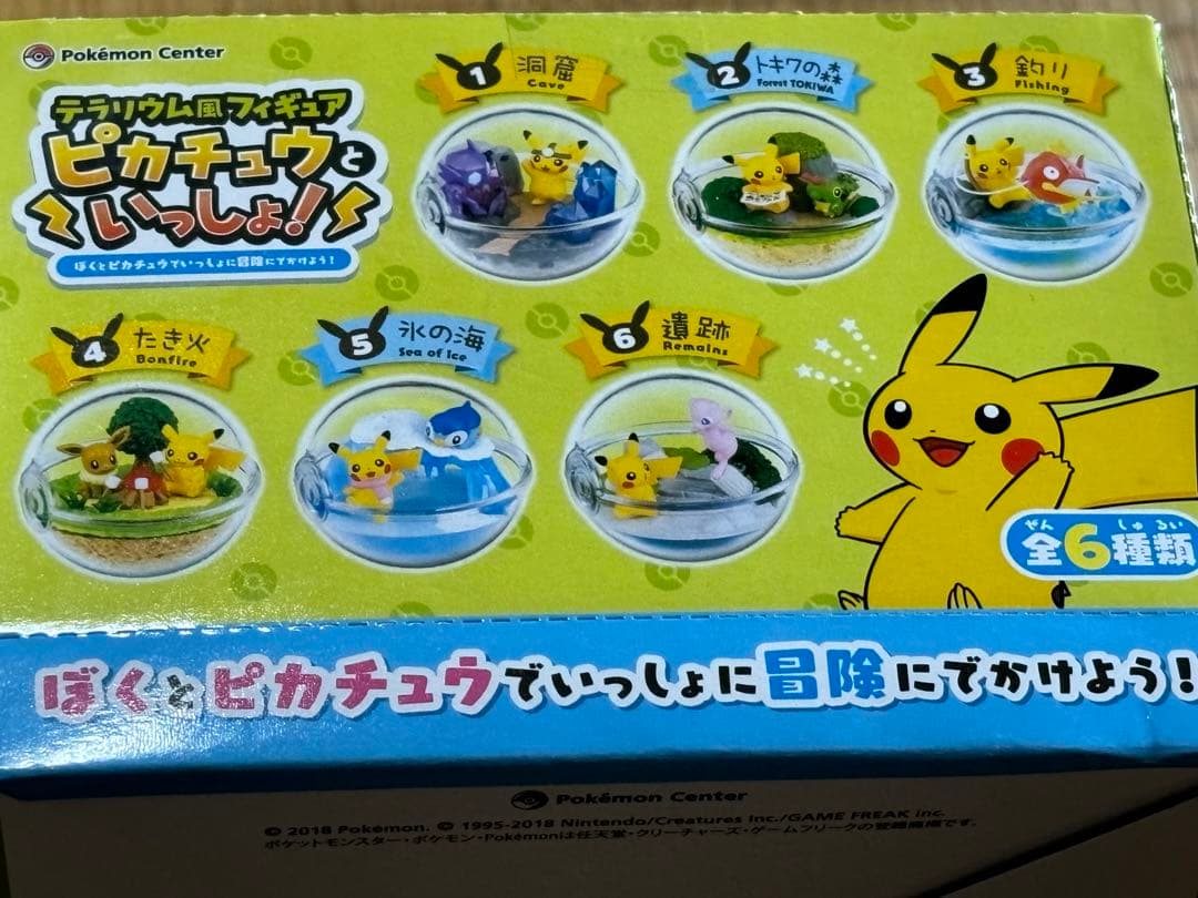 ポケモンテラリウム風フィギュアピカチュウといっしょ！