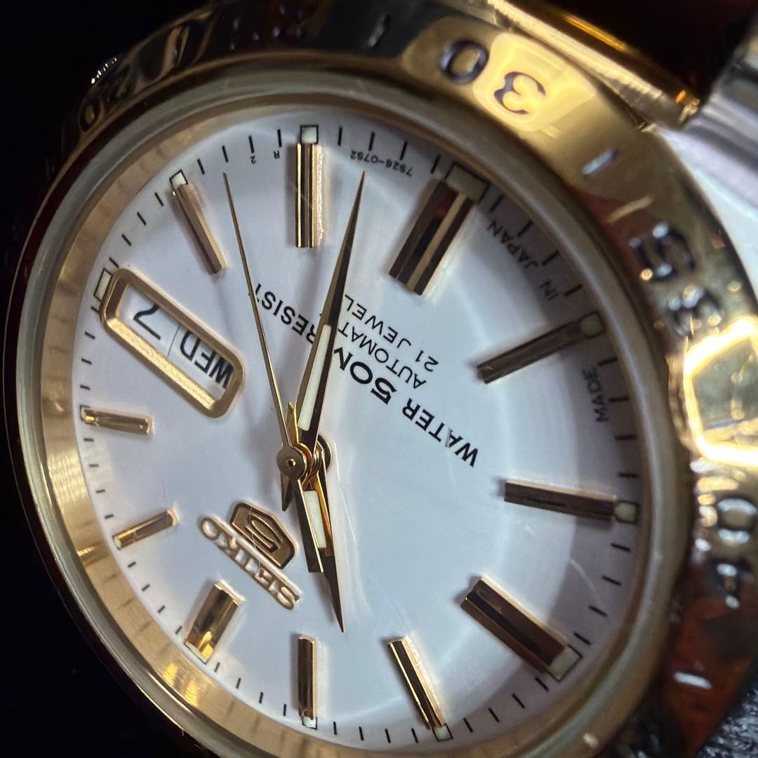 SEIKO 5 自動巻き 腕時計SNKE04J1メンズ 日本製（逆輸入品）