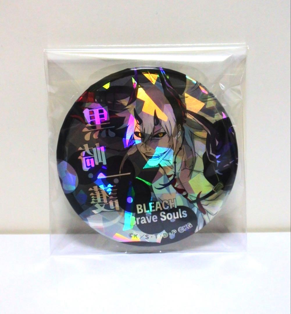 BLEACH Brave Souls Museum 缶バッジ ホロ 白一護