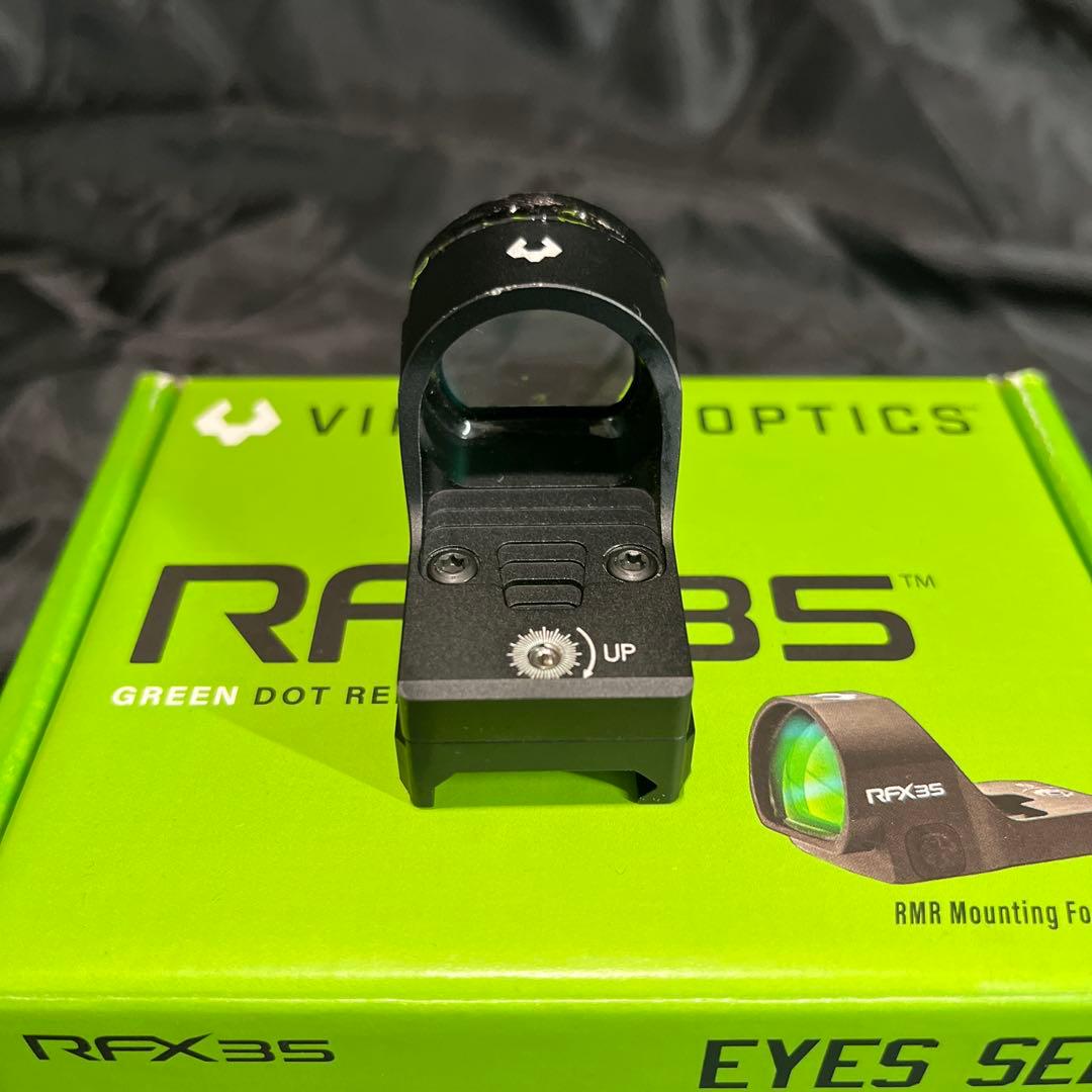 実物 ドットサイト viridian optics RFX35 レンズガード