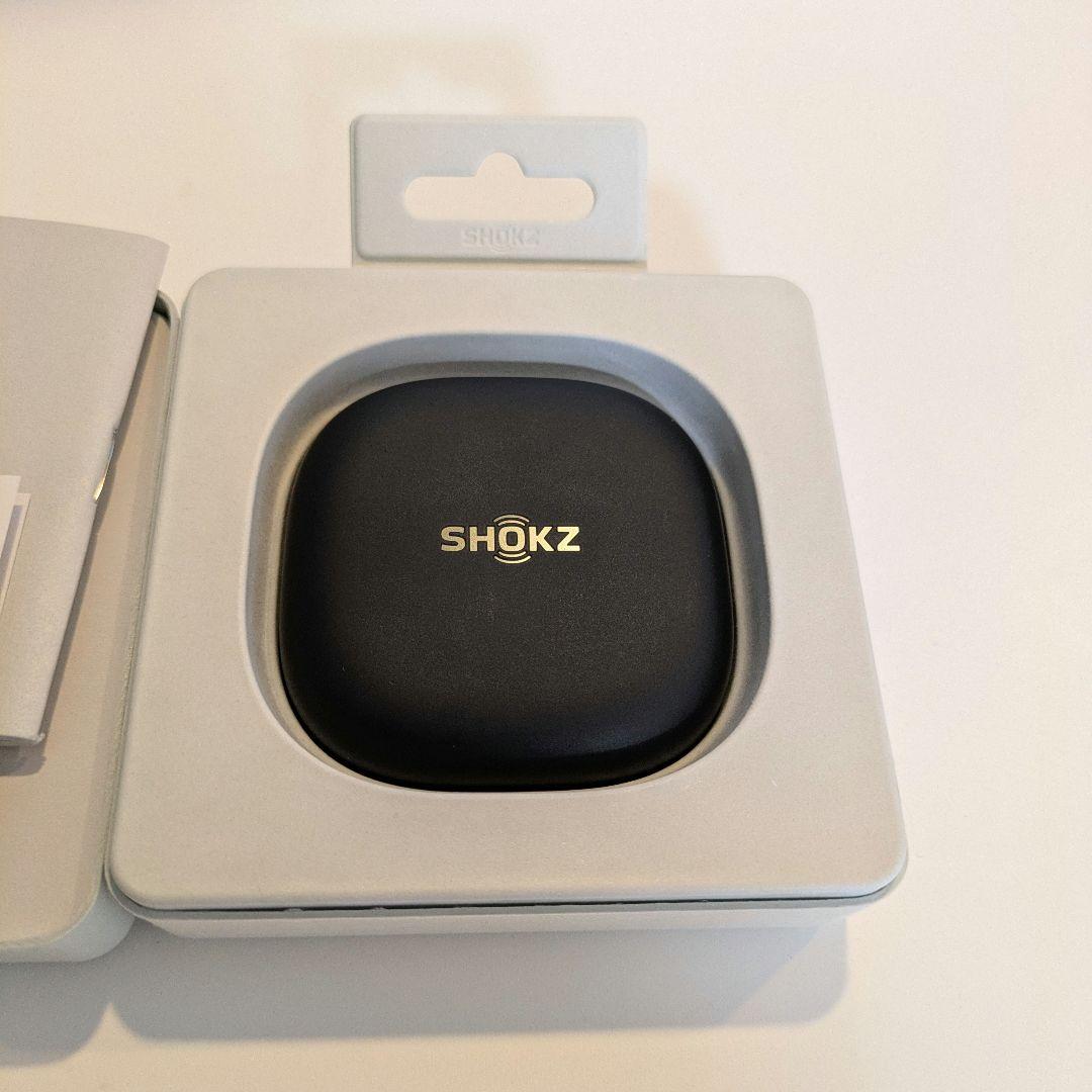 SHOKZ OPENFIT 2 保証書付き イヤホン ブラック