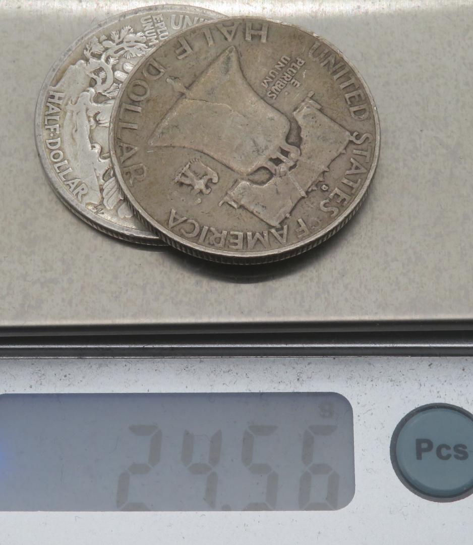 A23、アメリカ銀貨 ハーフ ダラー 銀900まとめて2枚 本物保証 - メルカリ