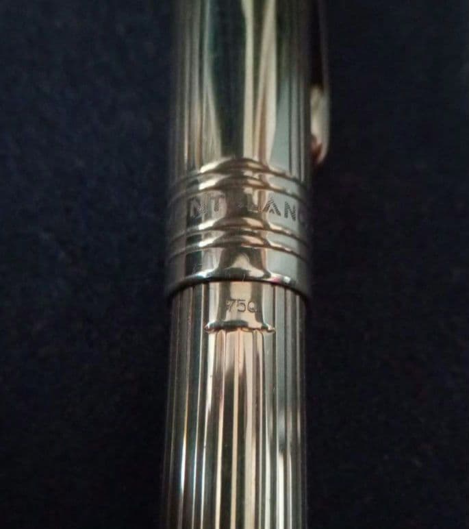 モンブラン 18金無垢 万年筆 マイスターシュテュック1447 ジャンク品