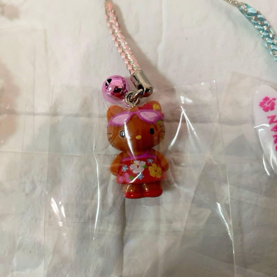 公*o様 希少レア　ご当地　日焼けキティ　ハワイ　海　根付　ミニタオル　☆まとめ