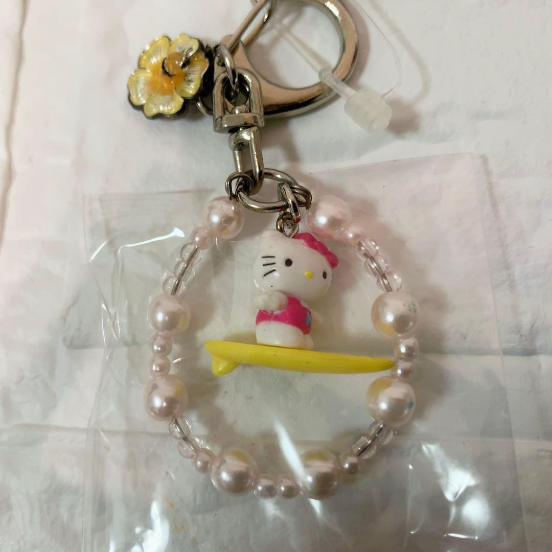 公*o様 希少レア　ご当地　日焼けキティ　ハワイ　海　根付　ミニタオル　☆まとめ