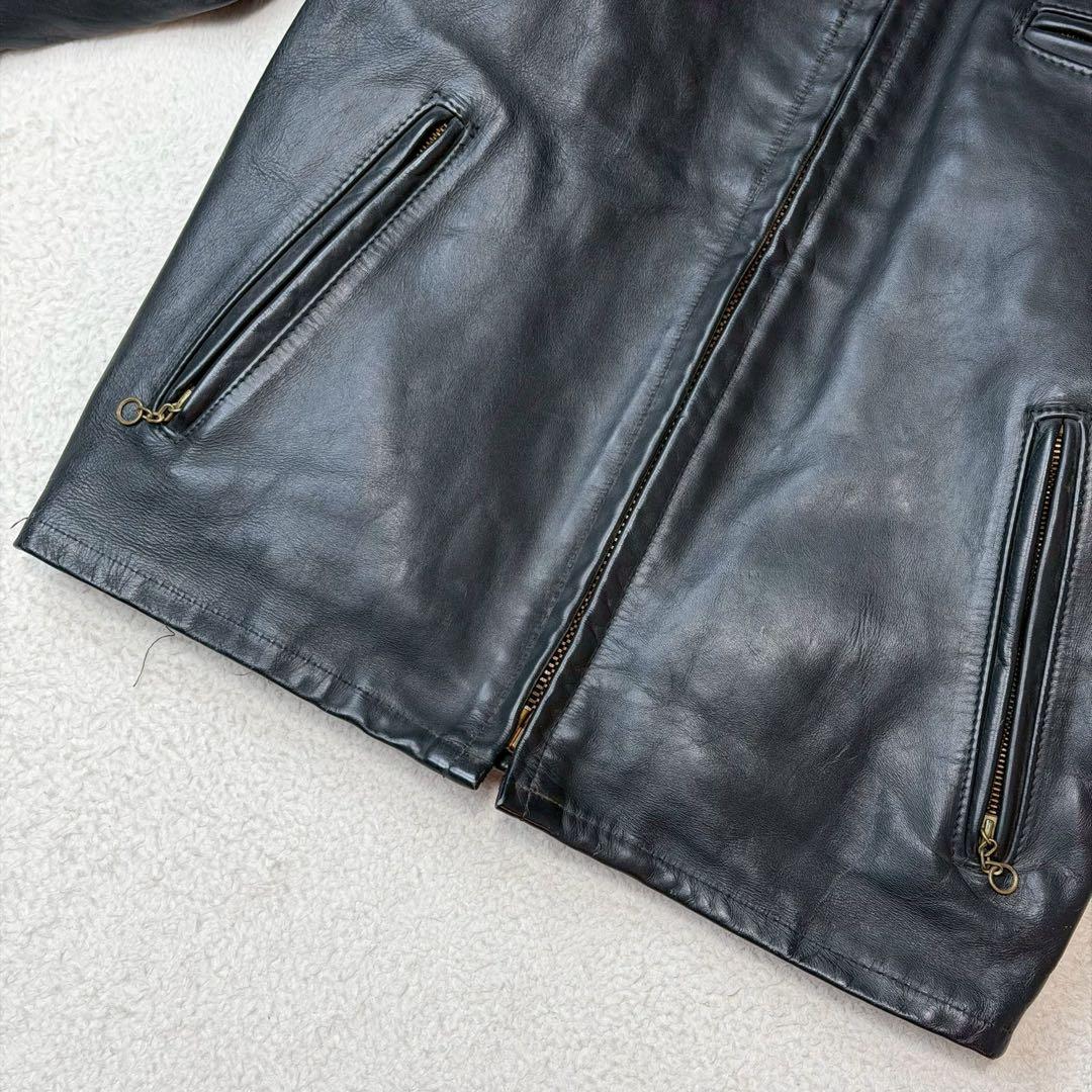 size40 schott AT101 ライダースジャケット 2way ライナー - メルカリ