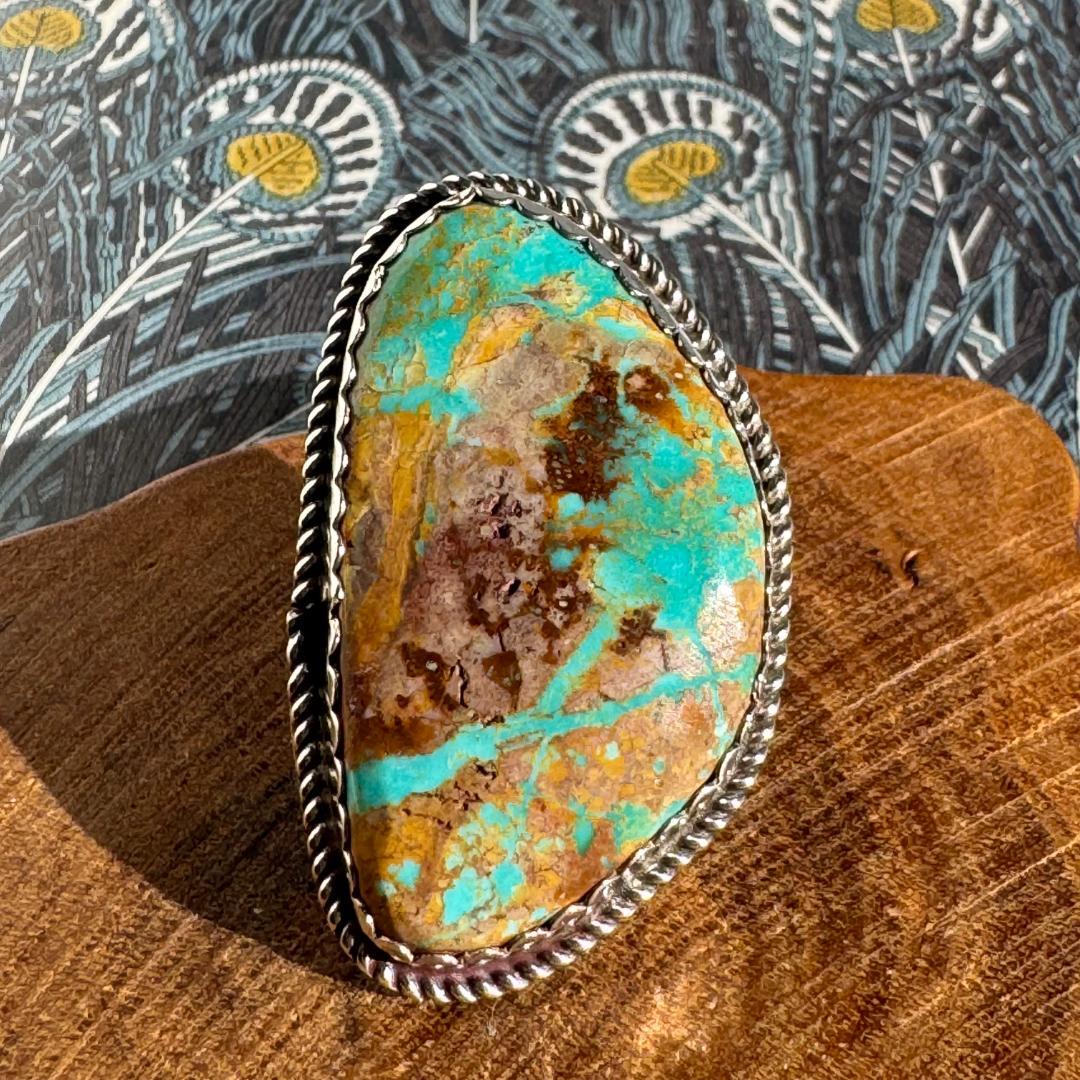 m*a様 90年代　ヴィンテージ 　インディアンジュエリー　ターコイズ 　シルバ