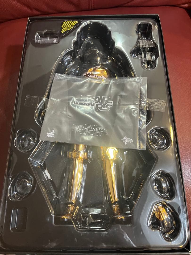 ムービー・マスターピース　ストームトルーパー（ゴールド・クロム版）サイン入り