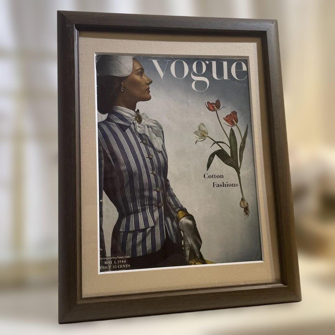 【原価55万】【1944年原盤】ヴィンテージvogue表紙‼️激レア