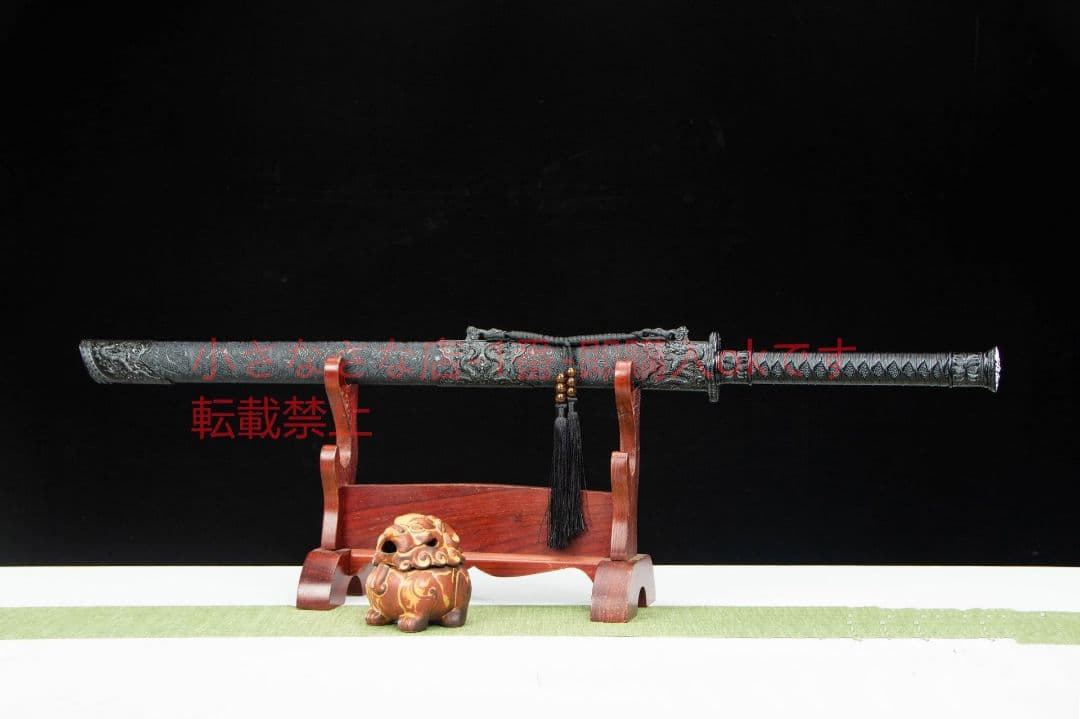 青羽唐横刀-高性能ステンレス鋼 武具 刀装具 日本刀 唐剣  模擬刀  居合刀