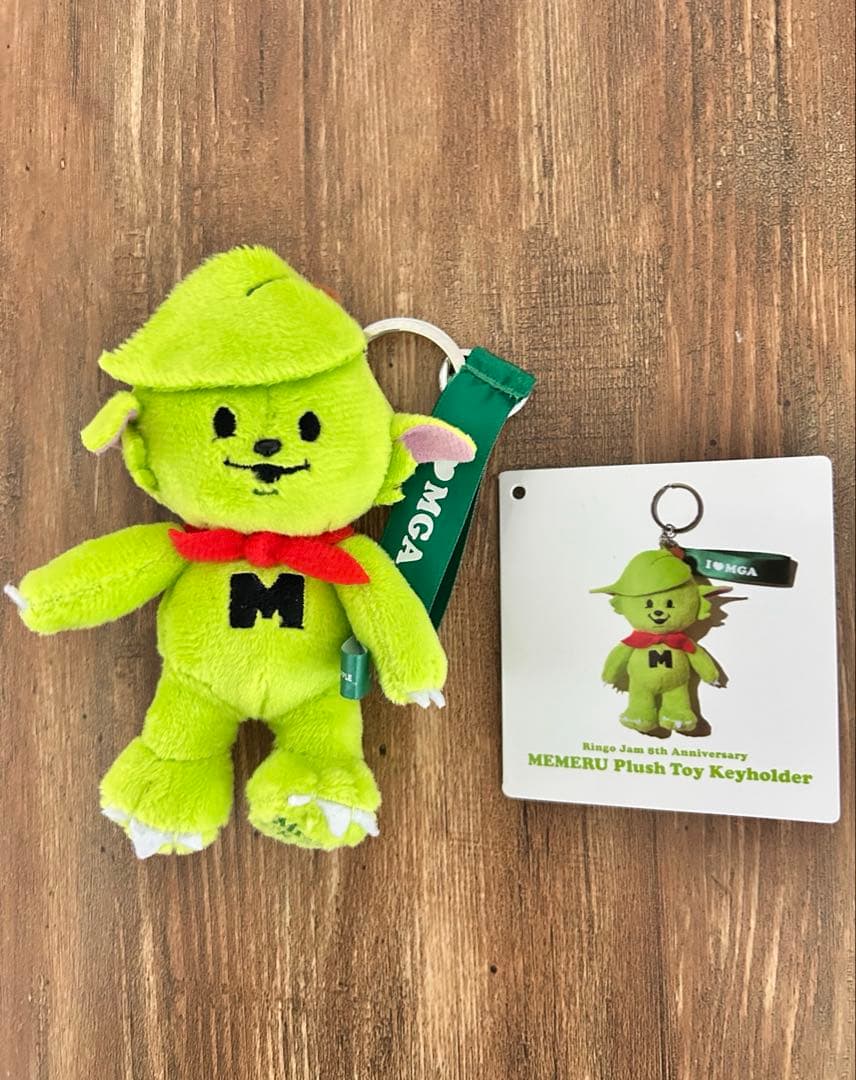 Ringo Jam 8th Anniversary メメルぬいぐるみキーホルダー メメル キーホルダー ぬいぐるみ Ringo Jam 8周年記念＞会員限定グッズ