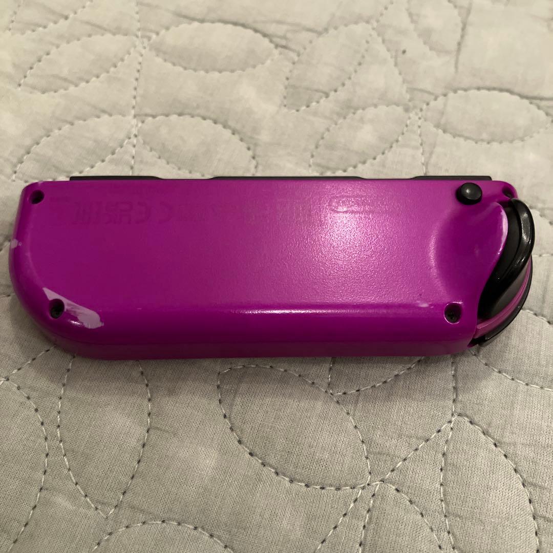 Nintendo Switch 本体 紫/黄色 Joy-Conストラップ付き