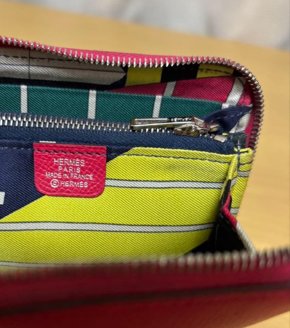 エルメス　シルクイン アザップコンパクト ケース　財布　カードケース