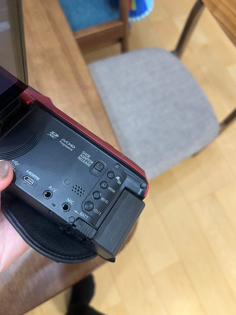 ジャンク品 Panasonic 4K ビデオカメラ HC-VX992MS-R