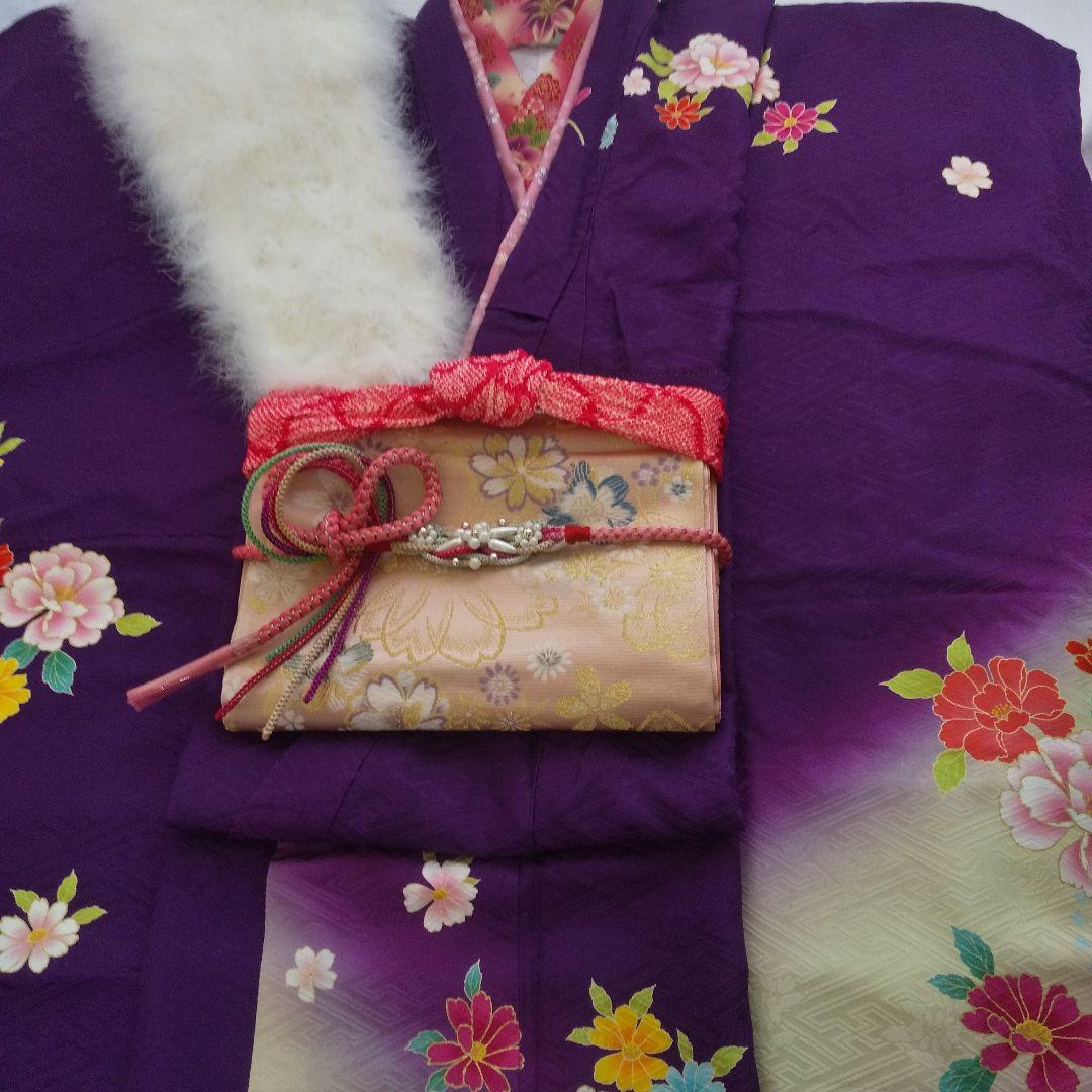 振袖フルセット、正絹振袖セット、半襟重ね衿、帯揚げ帯締め、袋帯襦袢