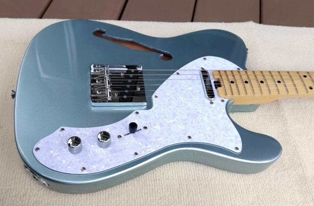 ✨新品未使用✨アリア テレキャスター シンライン ブルーメタリック