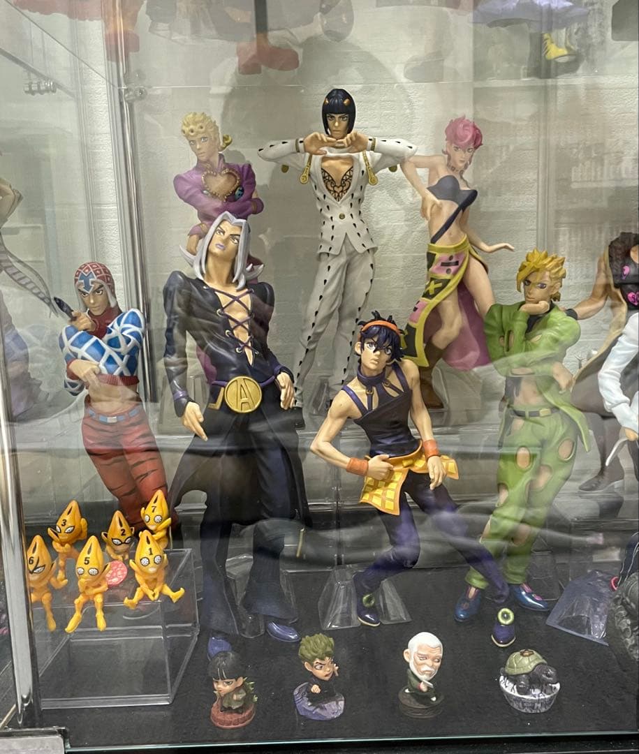 ジョジョ5部　一番くじ　超像可動　キャラヒーローズ スタチューレジェンドセット