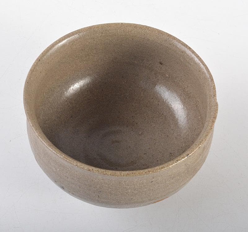 茶道具　唐津焼　絵唐津　茶碗　時代箱　V　R5259