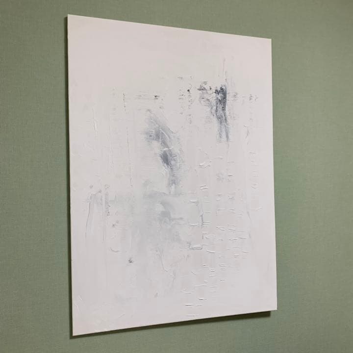 絵画　抽象画　モダンアート　インテリア　90 x 65 cm