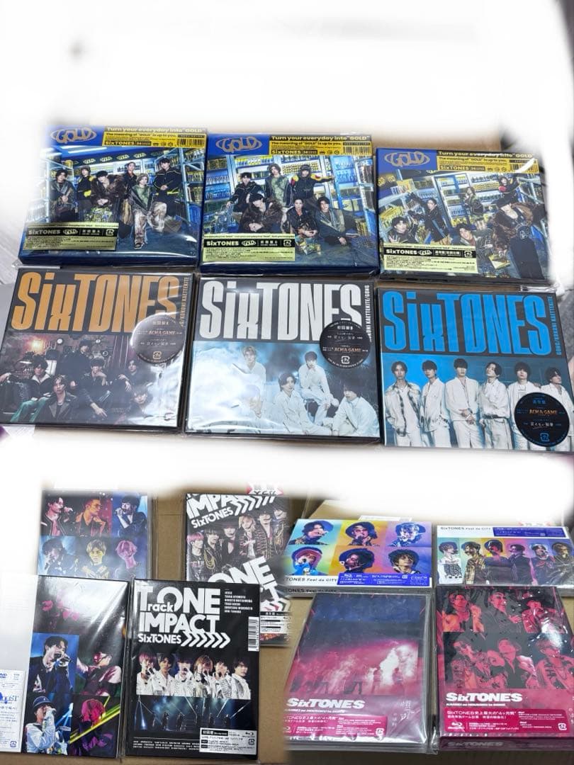 SixTONES CD DVD BluRay まとめ売り 大量セット 特典付き