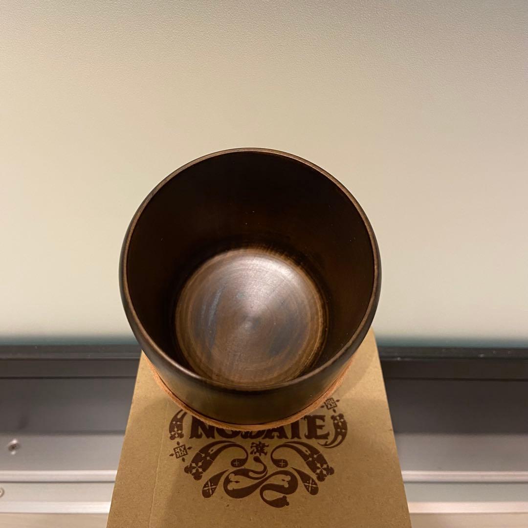 【新品】NODATE Mug 会津塗 漆器 ユニフレーム　チタンカラーマグ