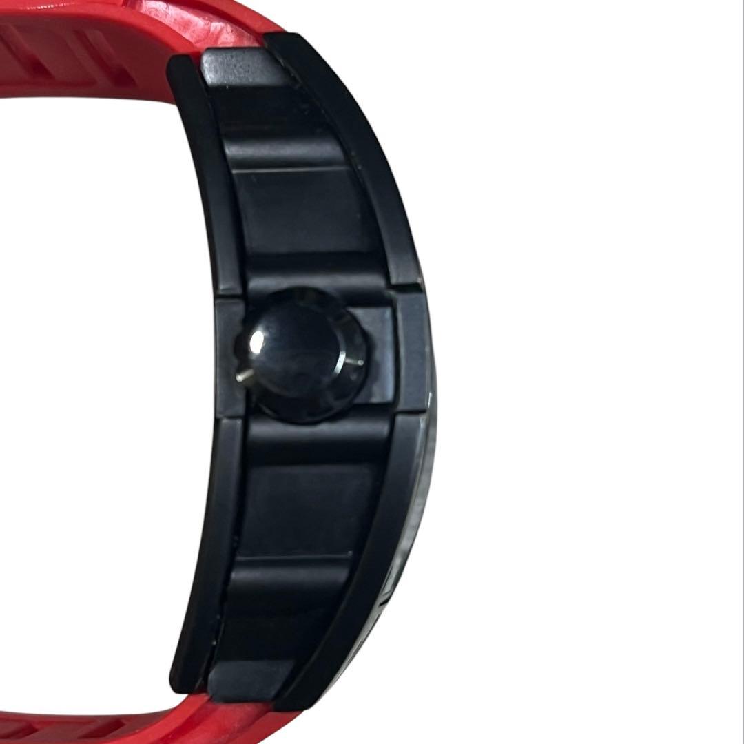 稼働品　定価4.4万円Anne Coquine 腕時計 スケルトン ぐるぐる回る