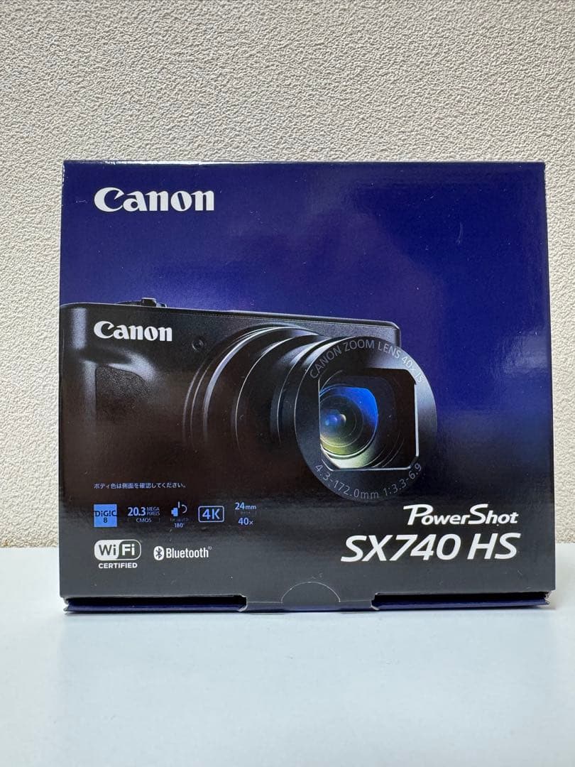 【新品未開封品】キヤノン POWERSHOT SX740 HS ブラック Amazon.com : Canon PowerShot SX740 HS Digital Camera (Black