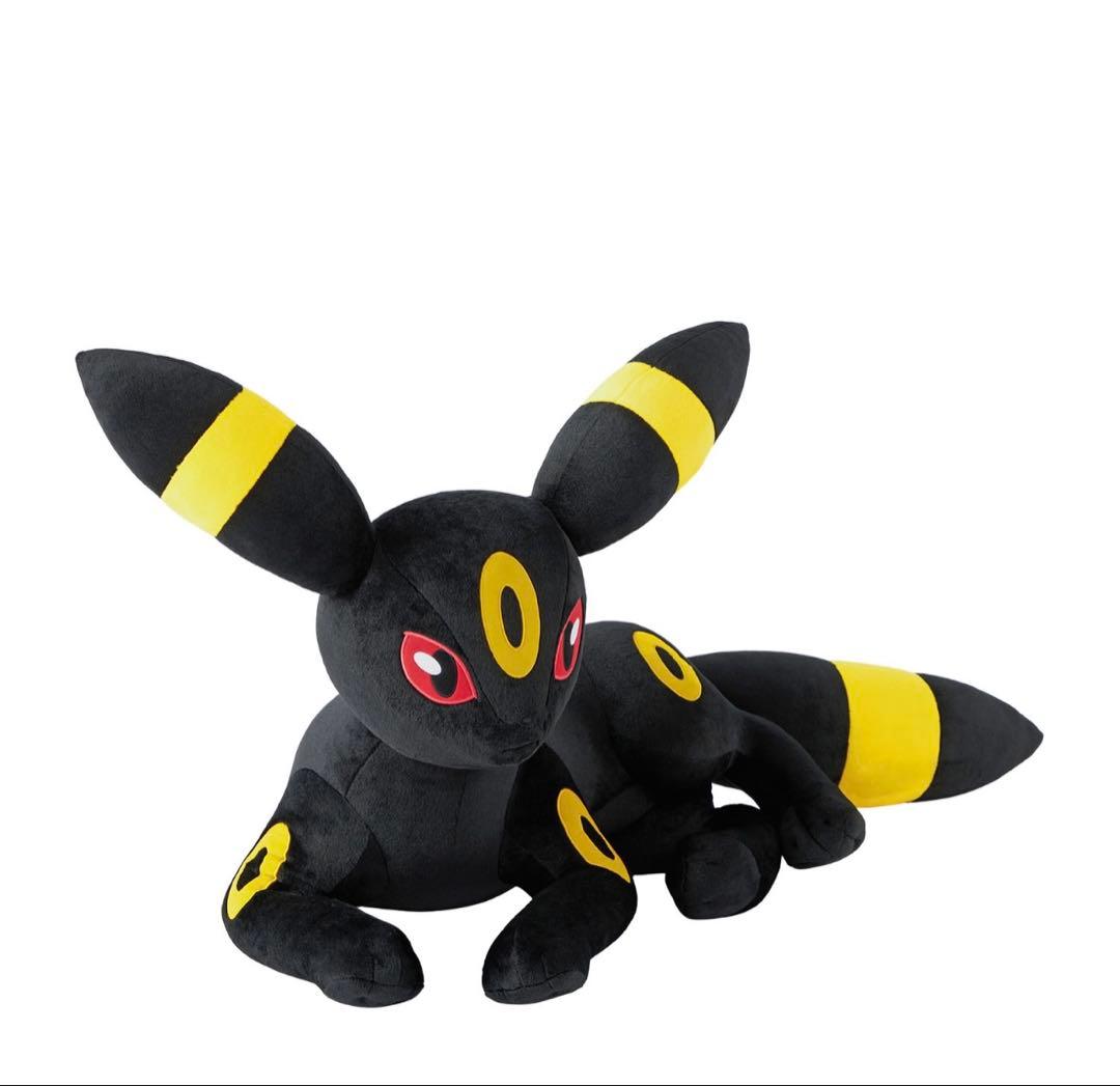 ポケモンセンター　ぬいぐるみ 等身大　ブラッキー 寝そべり　ポケットモンスター