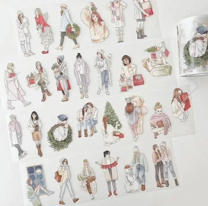 Windry R. 海外マスキングテープ 女の子