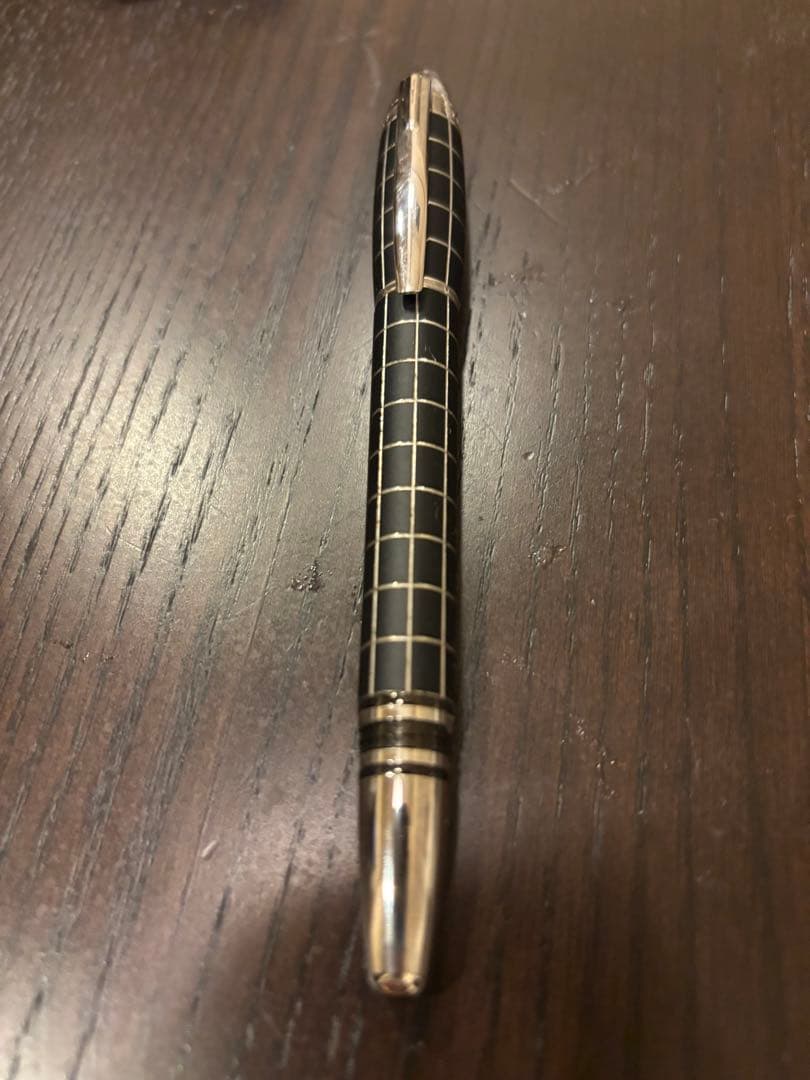 【極美品/廃盤】MONTBLANC万年筆 スターウォーカー メタルラバー 14K