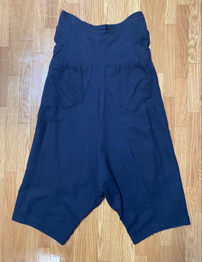 Y's ヨウジヤマモト ウールサルエルパンツ ネイビー／サイズ1