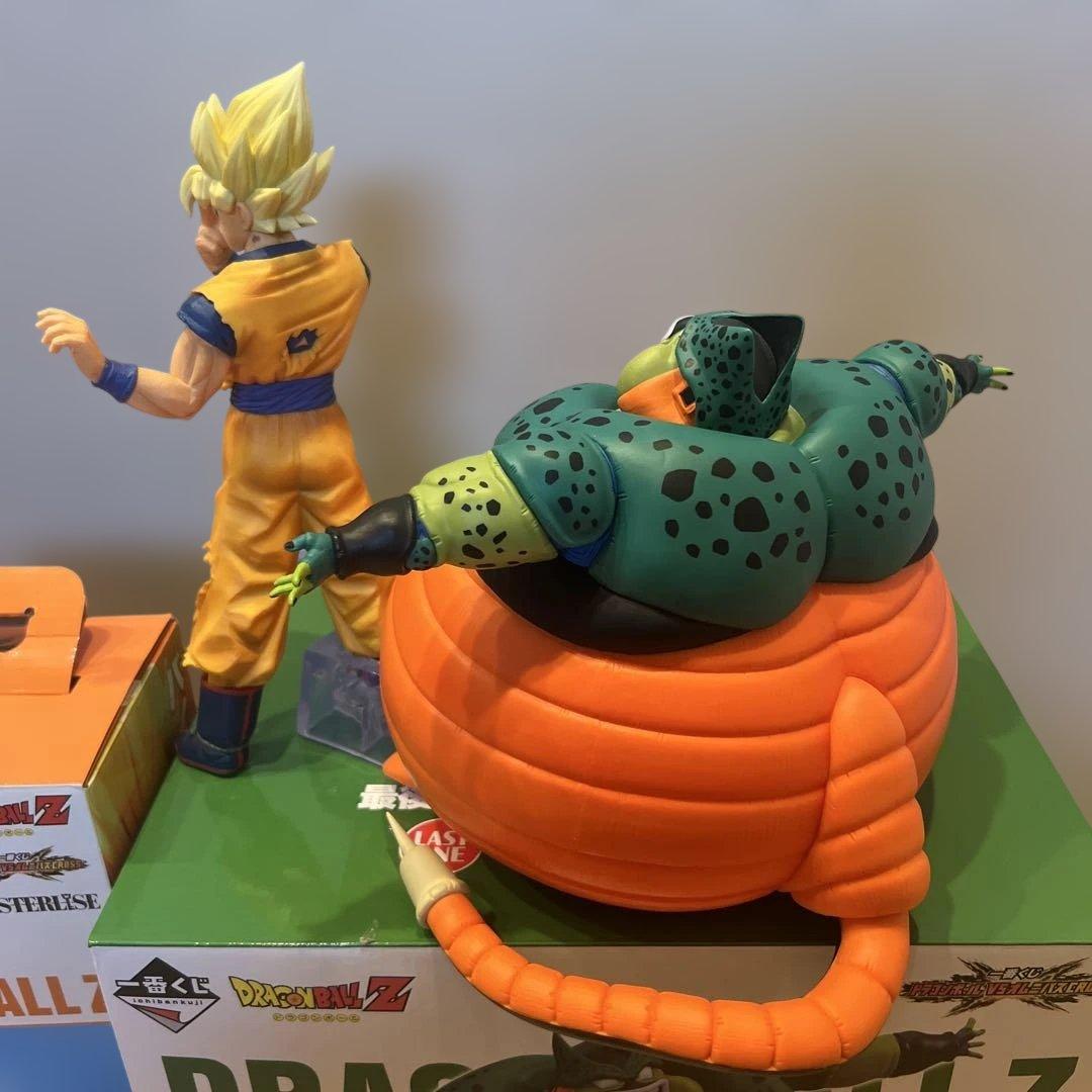 ドラゴンボールZ 一番くじ　セル（爆発時）ラストワン　超サイヤ人孫悟空 C賞
