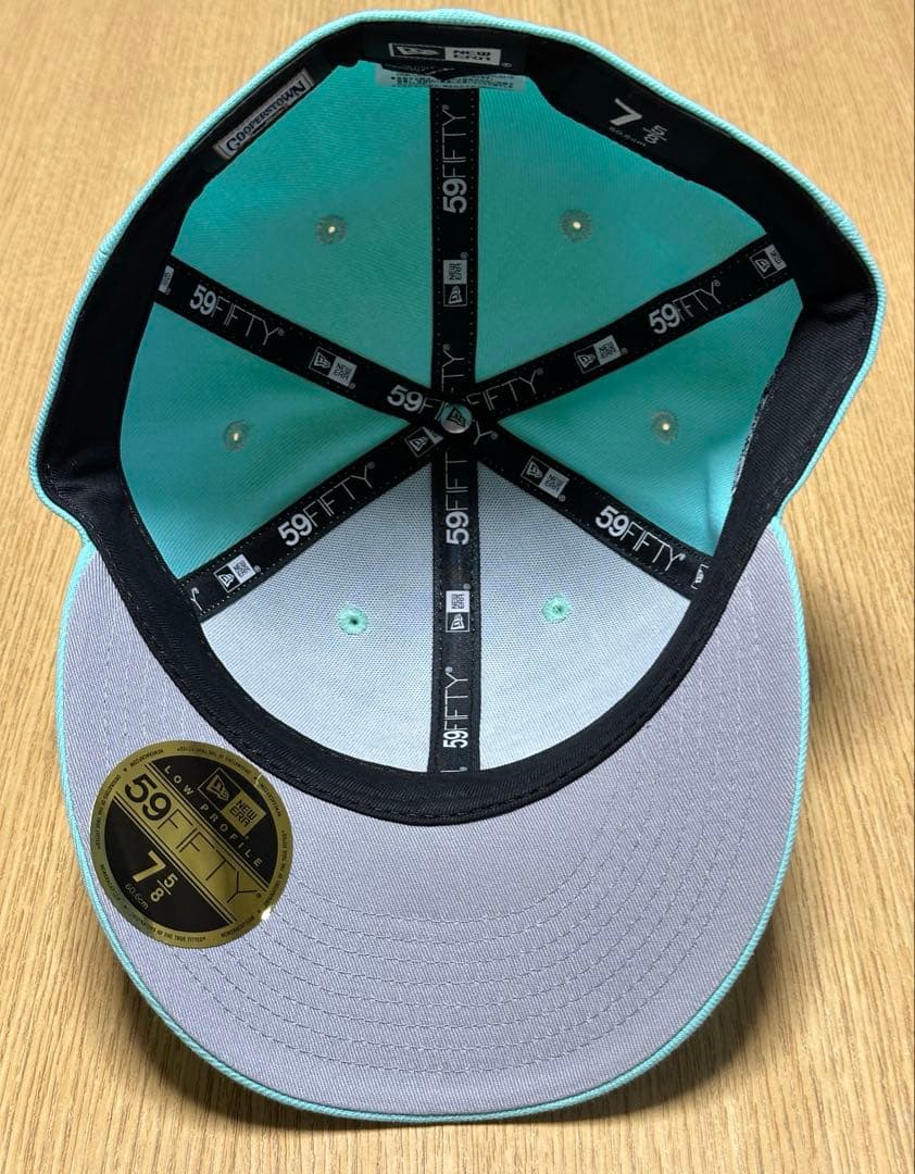 NEW ERA ヤンキース ティファニー 7 5/8 59FIFTY キャップ - メルカリ