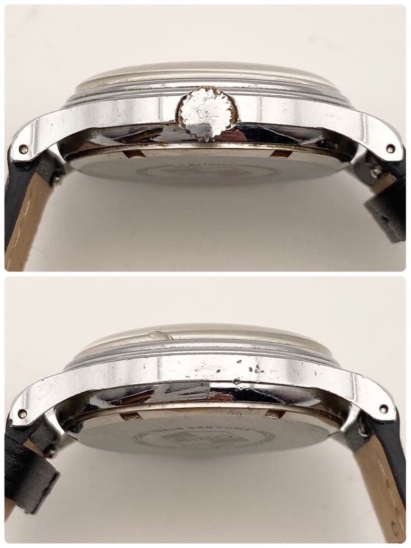 【稼働】ORIS ポインターデイト 手巻き時計 スモセコ ヴィンテージ メンズ