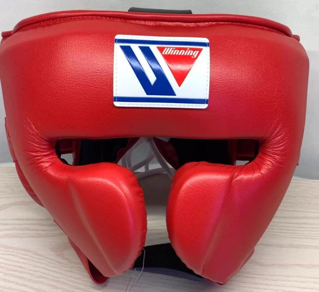 winning ヘッドギア 赤M プロテクター赤Mセット