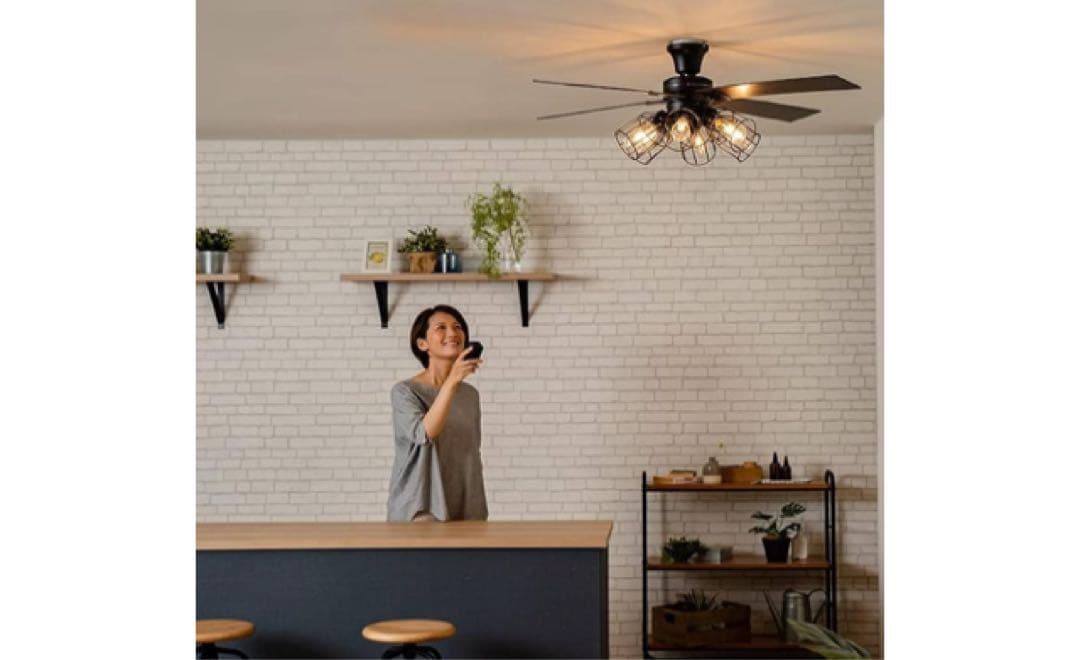 ☆インダストリアルシーリングファン 6灯付き