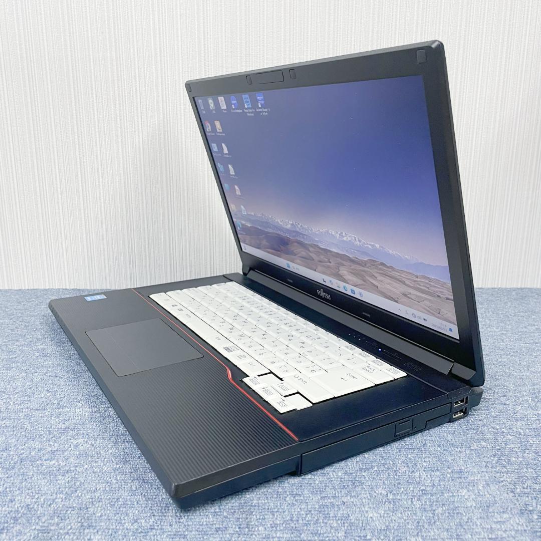 富士通 i5 ノートパソコン Windows11 オフィス付き 爆速SSD搭載