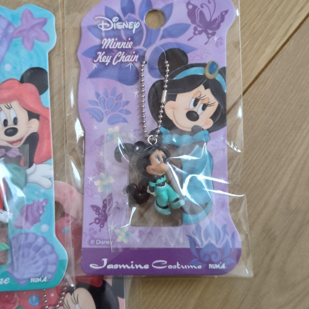 激レア！ディズニー ミニーマウス コスチュームキーチェーンセット