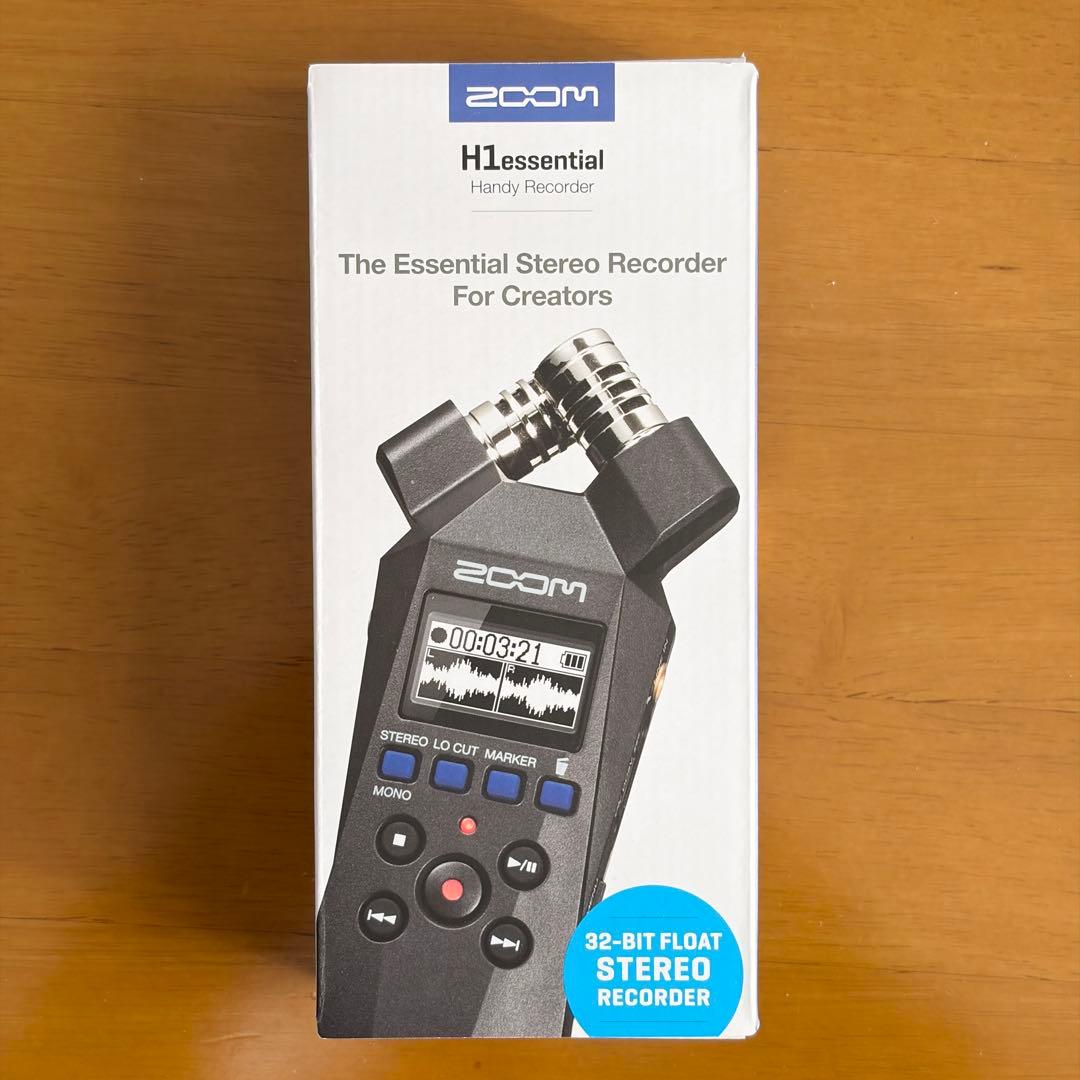 ZOOM H1essential ハンディレコーダー ウィンドスクリーン付き