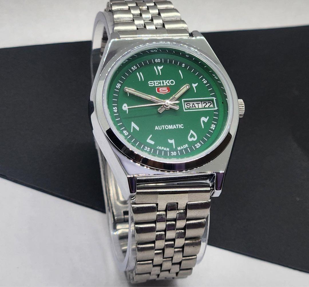 m*t様 SEIKO5 セイコー5 藤原ヒロシ　アラビック文字