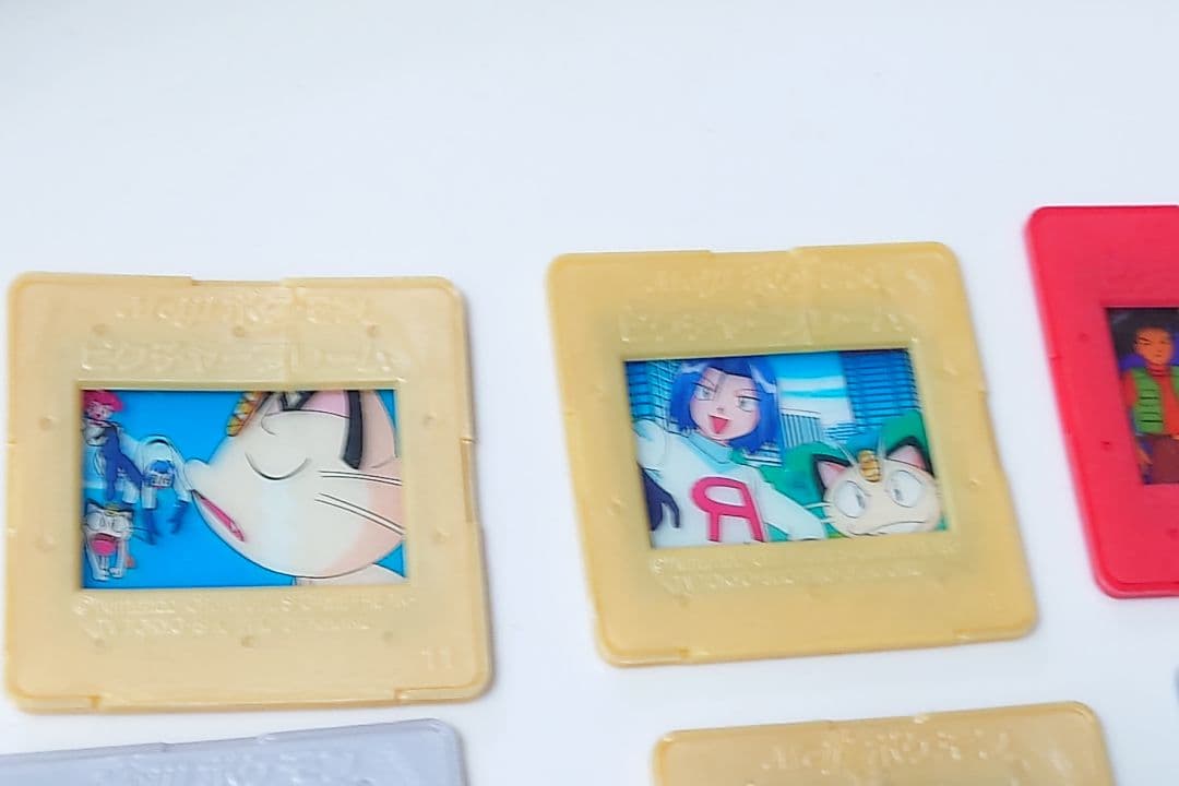 明治Meiji ポケモンビスケット 金銀ピクチャーフレーム 6枚まとめ売り