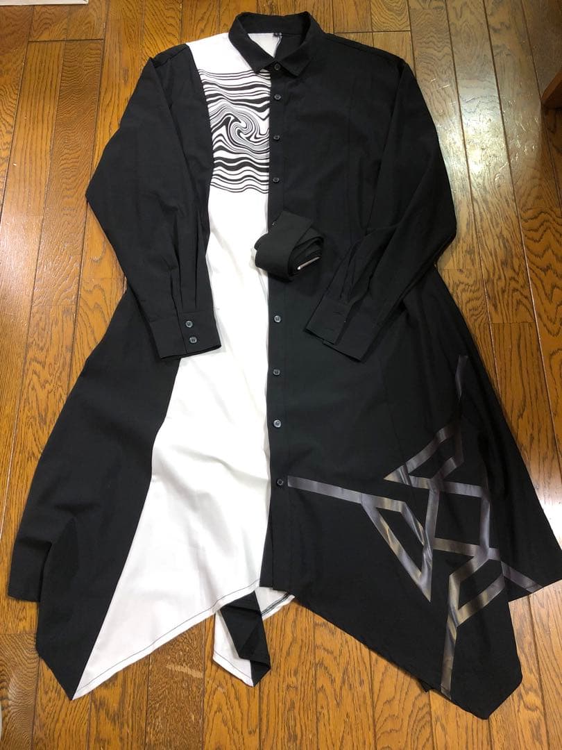 平沢進 核P-MODEL 回＝回ライブ オーバーサイズロングシャツ